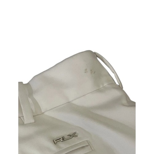 RLX Ralph Lauren Classic Fit Sz 36 Performance Stretch White Golf Cypres Shorts - Picture 5 of 5