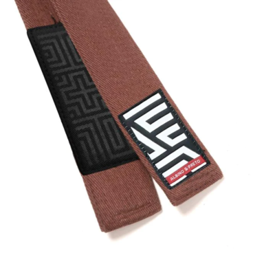 Albino and Preto A&P Classic Herringbone Belt • Brown • A0 Albino and Preto A&P Classic Herringbone Belt • Brown • A0
