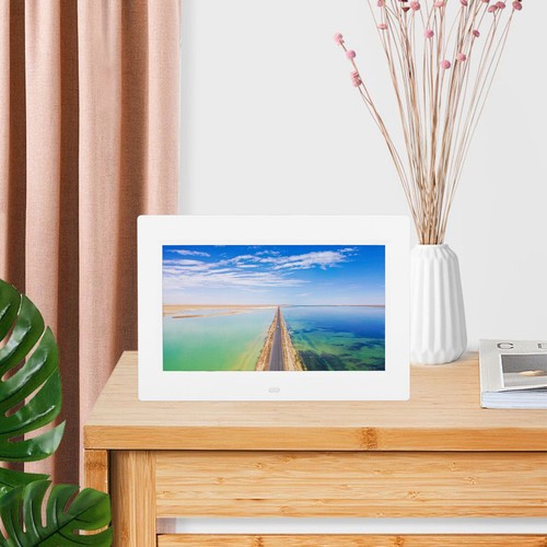 10 Inch Digital Photo Frame HD 1024x600 LED Electronic Photo Frame With Remo ECM - Picture 5 of 18
