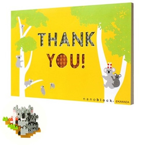Kawada Nanoblocco Cartolina Koala Regalo NP058 Nano-Blocco - Foto 2 di 2