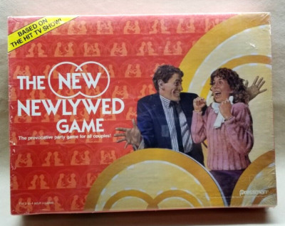 Vintage The New Newlywed Game 1986 Pressman For 2 To 4 Adult Couples New Sealed