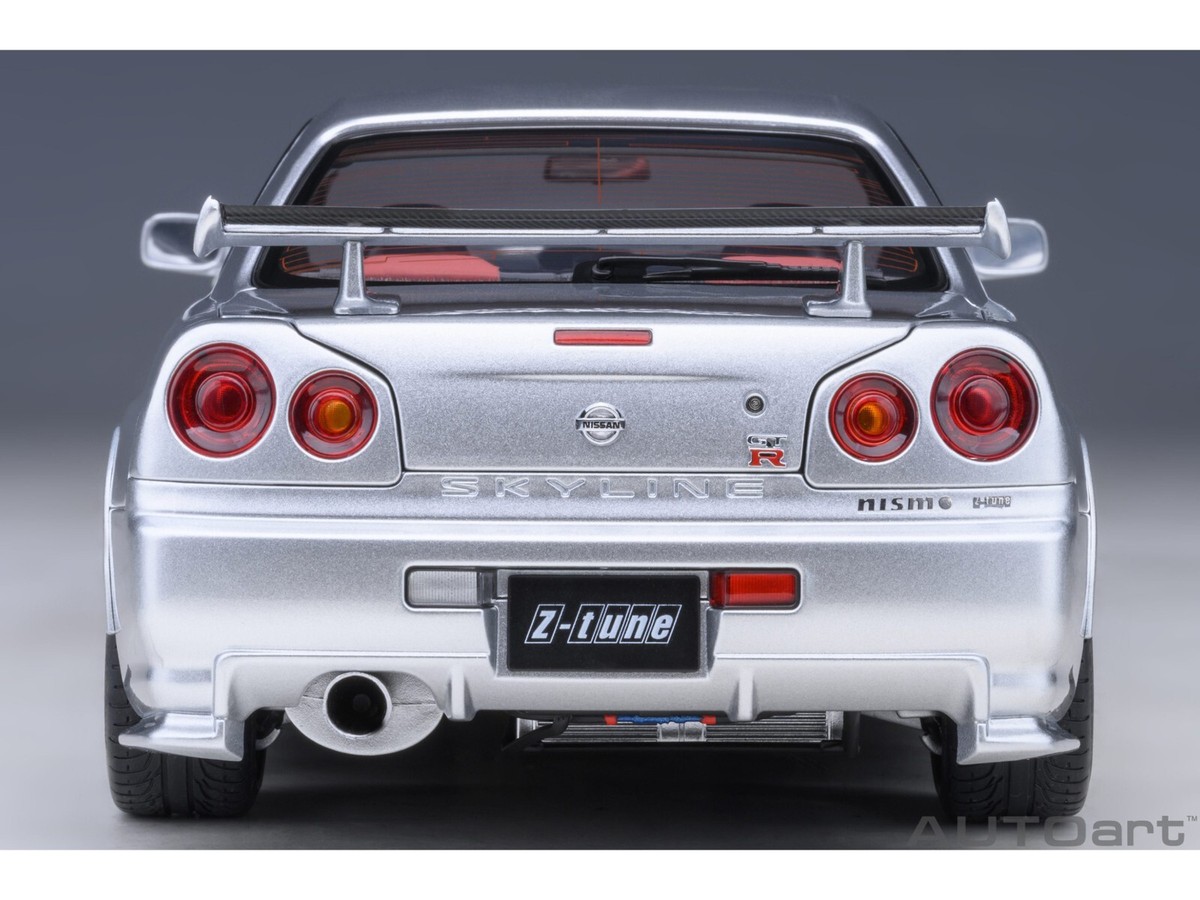 KRさま専用 AUTOart 1/18 ニスモ R34 GT-R Z-tune （Z-tune シルバー）