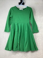 Arshiner Girl Long Sleeve Dress Green Size 110