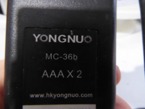 YONGNUO SHUTTER CAMERA RELEASE REMOTE - MC-36b - NEEDS BATTERY - Picture 5 of 5