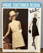 Vogue Couturier Design Sewing Pattern Valentino 2439 Size 12 Uncut Complete