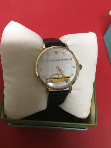 KATE SPADE TAXI Watch In A New York Minute EUC RARE SO CUTE! - Picture 2 of 8