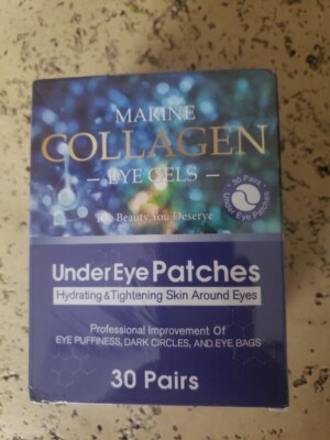 Marine Collagen Eye Gels Undereye Patches 30 Pairs