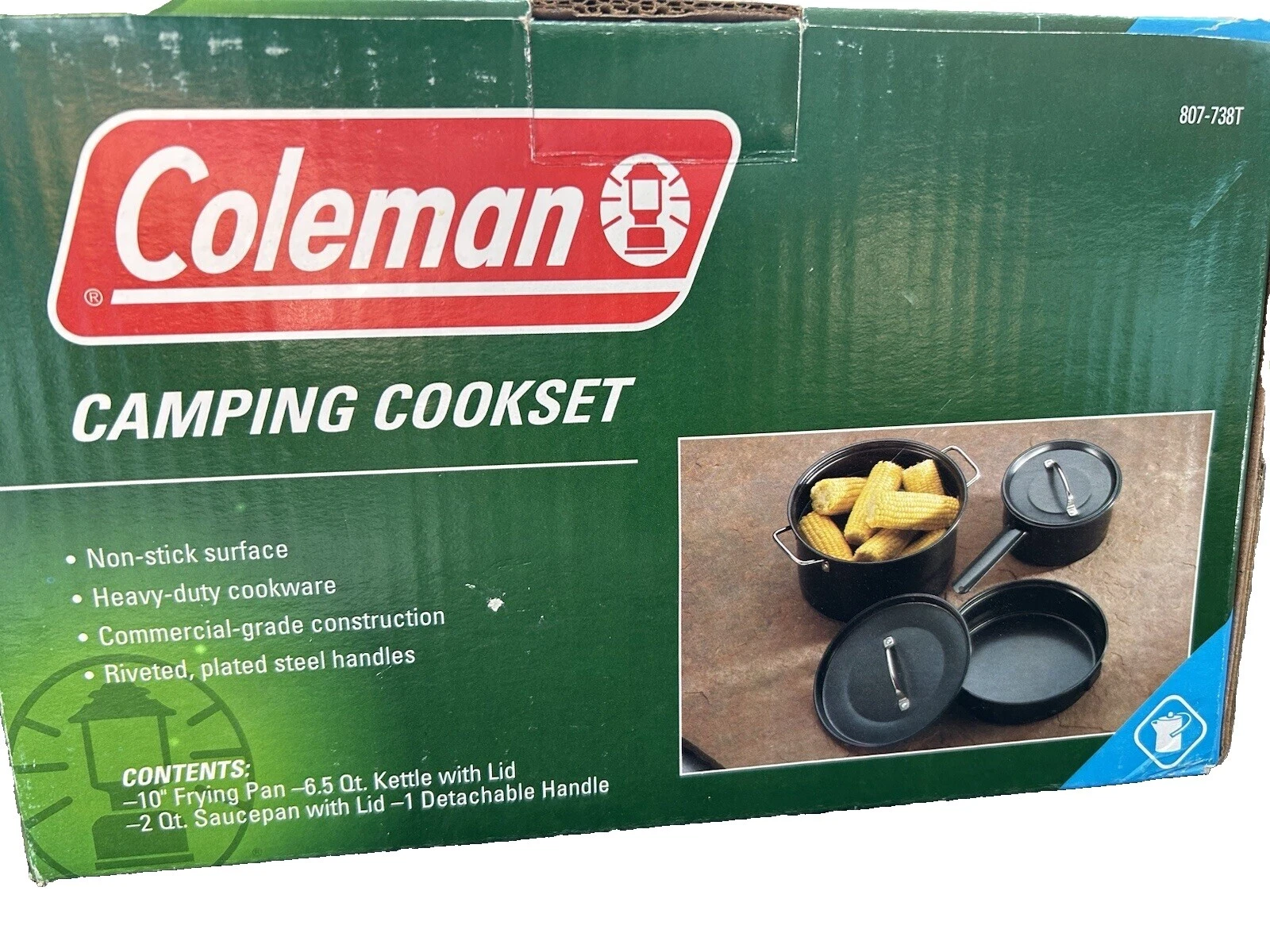 Utensilios de cocina de aluminio Camping Coleman