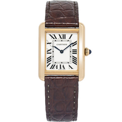 Cartier Tank Solo 3168 W5200024 2013 Paper 18k Rose Gold