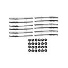 Ornement quart de panneau 67 - 68 Firebird - Lot de 12 pièces