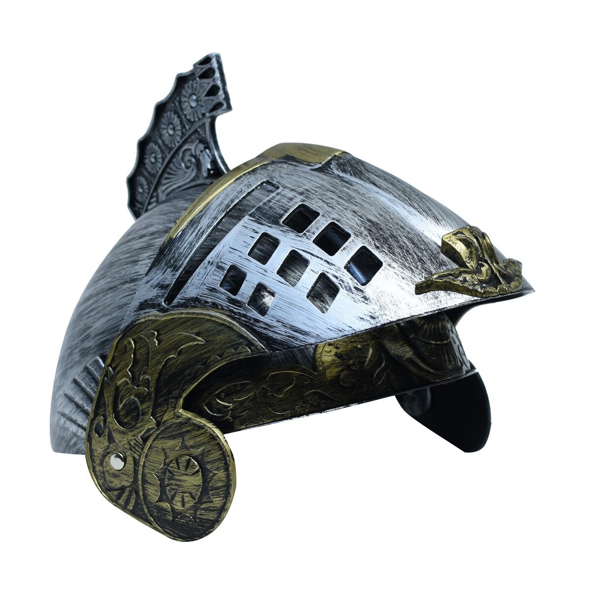 Medieval Knight Crusader Cage Helmet Costume Accessory Armor Warrior Headwear