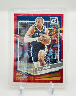 2023-24 Donruss E.J. Liddell Choice Red /99 Dallas Mavericks