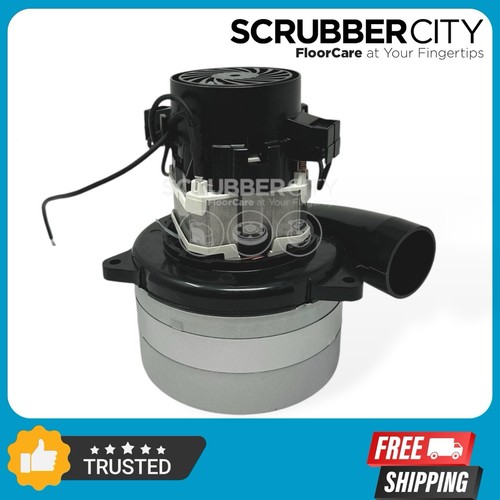 9002562 Replacement 24V Vacuum Motor 3 Stage replaces Tennant T5, Nobles SS5 - Picture 3 of 9