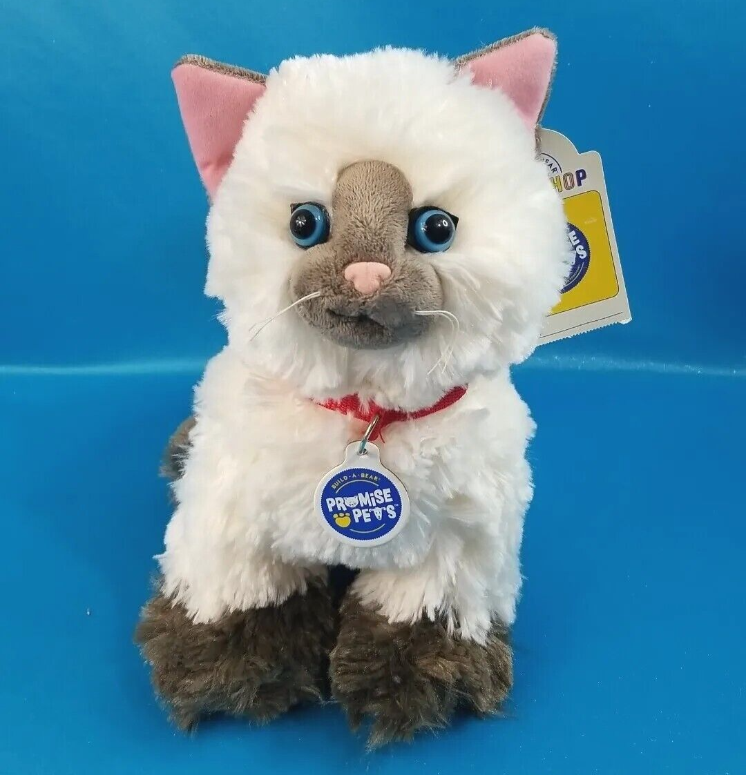Build A Bear Siamese Himalayan Ragdoll Kitty Cat BAB Promise Pets