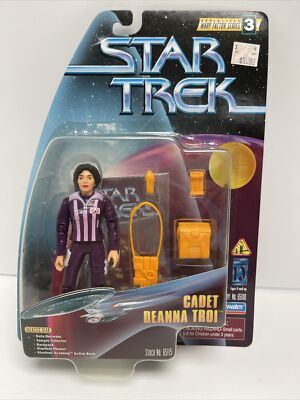 1997 Playmates Star Trek Warp Factor Series 3 Cadet Deanna Troi Action Figure 