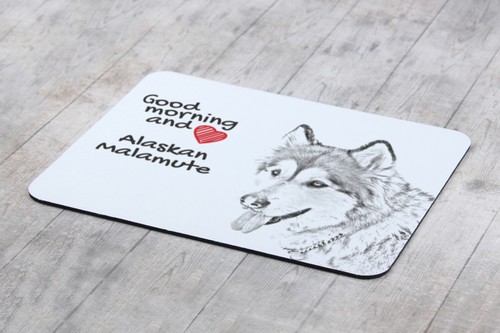 Alaskaanse Malamute muismat met hond Art-Dog - Afbeelding 4 van 7