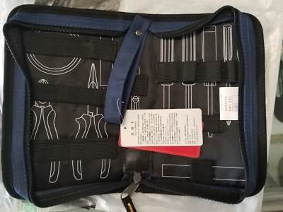バッグ・カバンその他 Pole laptop pouch navy FASITE PT-N027 Portable Tool Zippered Hard Board Case Bag