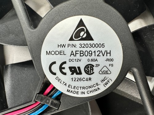 HPE H3C A7506 Fan Tray Assembly 7506 S7506E 9x 92MM 68CFM 12V DC 0.6A Fans - Picture 6 of 7