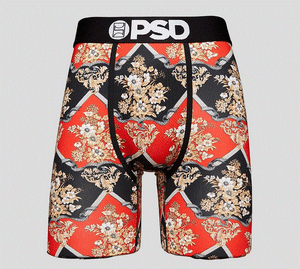 Download PSD Mens Urban Underwear Boxer Briefs Lux Floral Sz SMALL ...