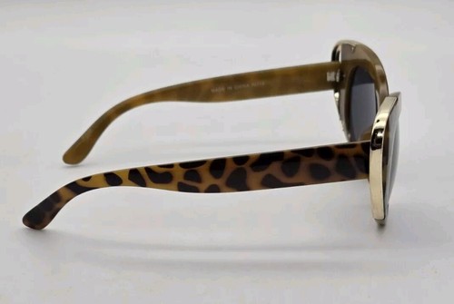 A.J. Morgan Brown Leopard Print Cateye Women's Sunglasses 40115 - Picture 7 of 12