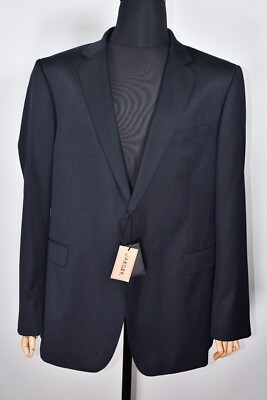 Jaeger Navy Blue Single Breasted Blazer Men's size 48L