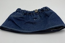 Build A Bear Denim Blue Jean Skirt