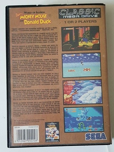 Classic World Of Illusion Starring Mickey Donald - Sega Mega Drive - Picture 5 of 5