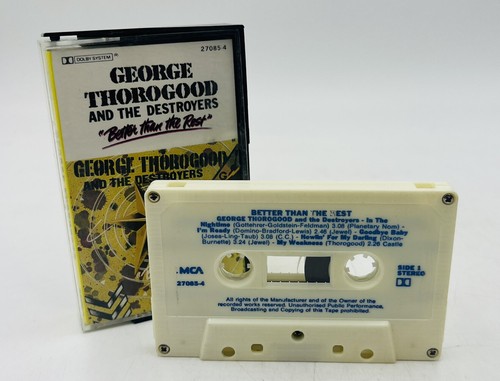 George Thorgood Better Than The Rest Cassette Tape 27085-2 - Picture 5 of 5