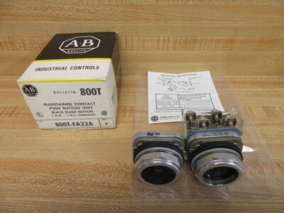 Allen Bradley 800T-FA22A Push Button Unit