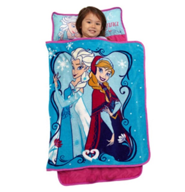 New Disney Frozen Nap Mat Blanket Pillow Preschool Daycare Toddler