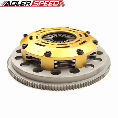 Racing Clutch Twin Disc Kit Medium For 02-06 Mini Cooper S R52 R53 1.6L 6 Speed