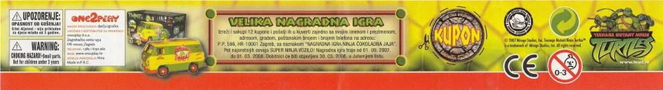 Dolci Preziosi Minifigures (1.6 in) - TMNT Series (2005) - Choose a character! - Image 4 of 4