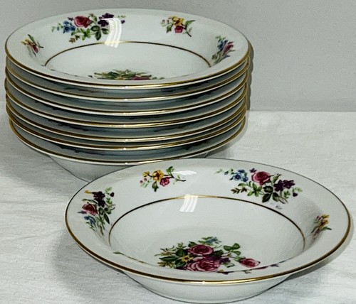 8 Japan PURITAN CHINA MELODY 5 1/2" DESSERT BOWLS - Picture 2 of 3