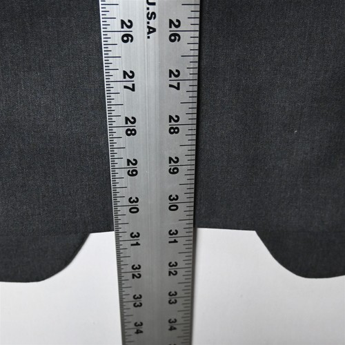 NEW Van Heusen 50R Gray Big & Tall Mens Sport Coat Suit Jacket Blazer - Picture 11 of 12