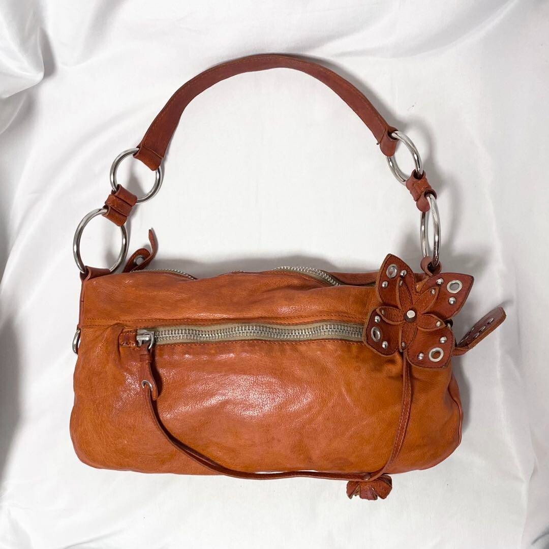 Rare 00ss archive miu miu leather bag