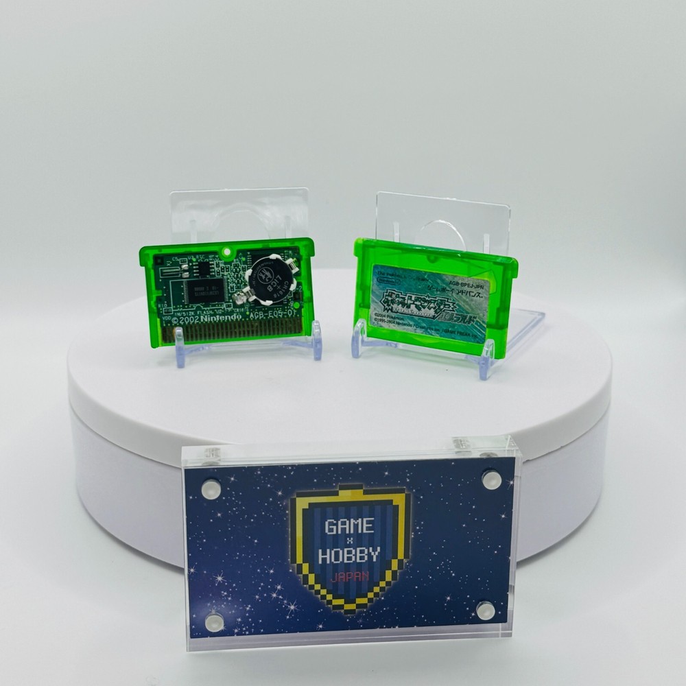 Pokemon Emerald Version GBA Game Boy Advance Japanese Cartridge Only New Battery