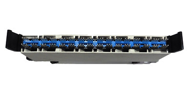 Patchstecker 8 Port Blau Infra+