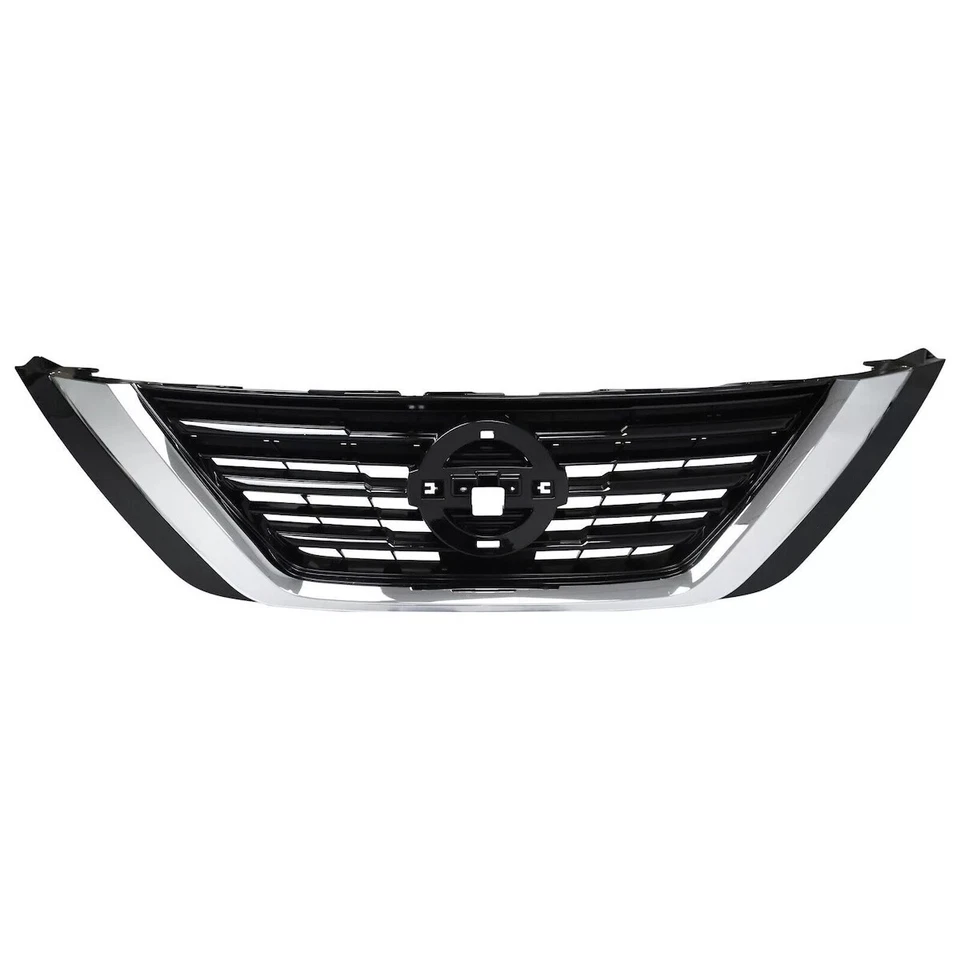 Front Bumper Upper Grille For 2016 2017 2018 Nissan Altima Sedan 623109HS1A Foto 3 de 4