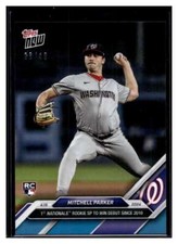 2024 Topps Now #81 Mitchell Parker Blue Parallel #d /49 RC