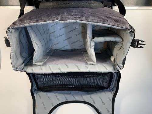 Large Quantaray 12”x 9" Camera Photo Bag and Shoulder Strap - Picture 3 of 5