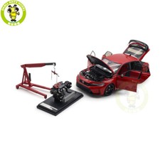 1/18 Motorhelix Honda CIVIC Type R FL5 Red Diecast Model Toy Car