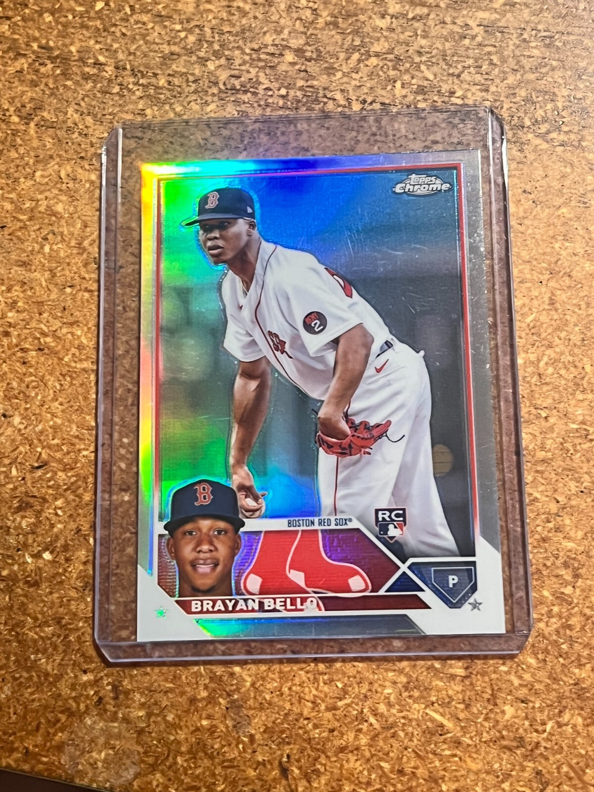 2023 Topps Chrome Baseball Refractor # 57 Brayan Bello RC