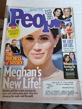 People Magazine June 11th 2018 Meghan Markle Royal Duchess George & Amel Clooney