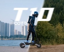 OOTD T10 Electric Scooter 11'' Off Road Foldable E Scooter 900W 31MPH 28Miles US