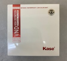 Kase VND1.5-10 High Def High Color Scratch Resistant Digital Optical Filter 77mm