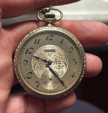 1925 Antique Elgin Grade 315 15 Jewel 14K Gold Filled Pocket Watch
