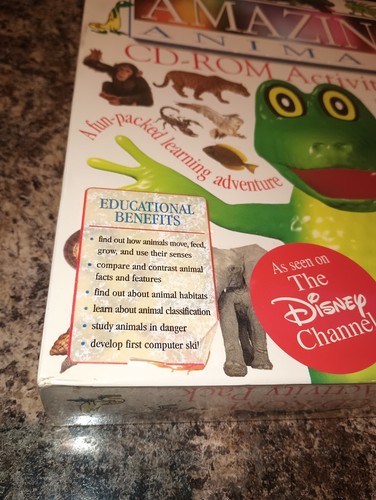 Amazing Animals CD-Rom Activity Pack: Win 3.1, 95, 98, Mac 7.0+ - Factory Sealed - Picture 8 of 9