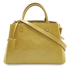 Louis Vuitton Montaigne BB Monogram Vernis Patent Leather 2Way Shoulder Bag