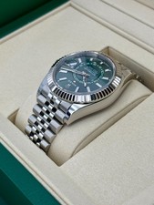 NEW 2026 Rolex Sky-Dweller 42mm 336934 Stainless Steel Jubilee Green Dial 7