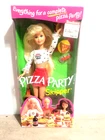Vintage 1994 Barbie Pizza Party Skipper Doll New in Box 12920 Pizza Hut